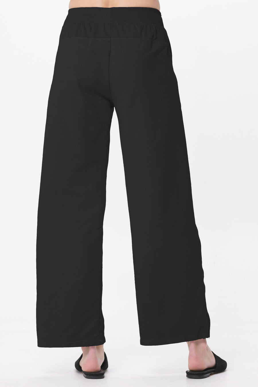 Black Ultimate Palazzo Joggers