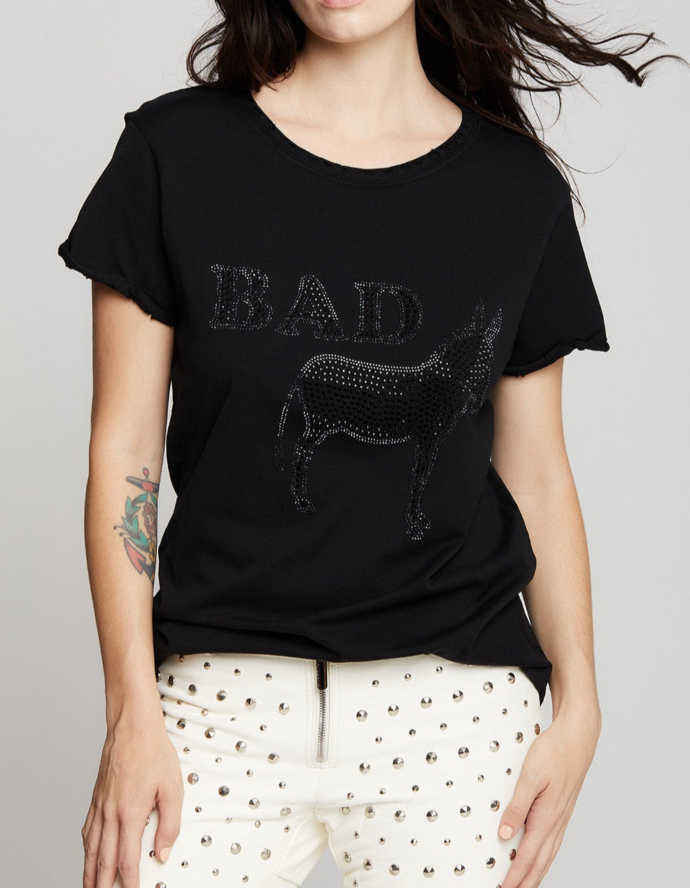 BAD ASS Crystal Tee