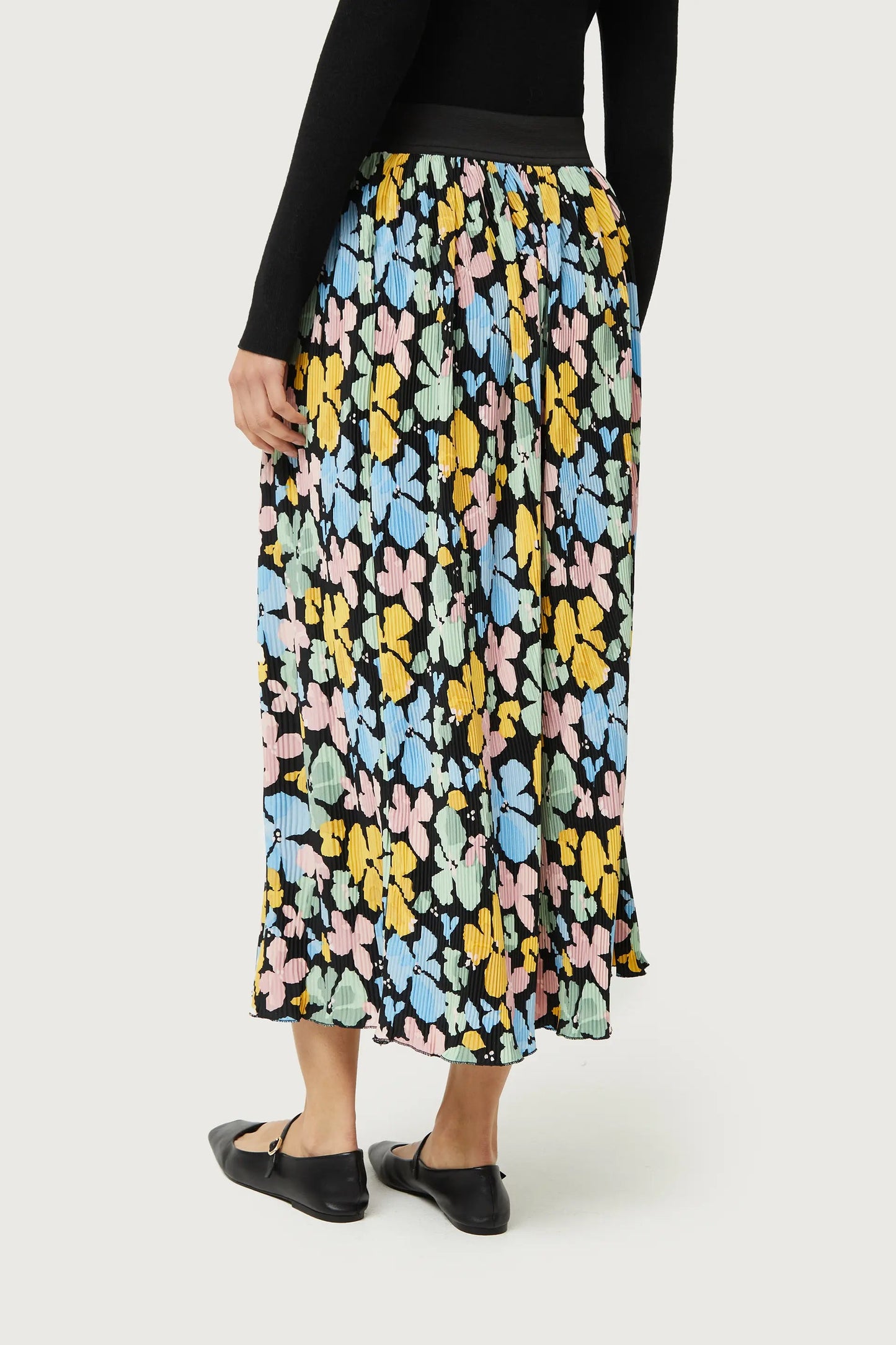 Jacinto Floral Print Long Skirt