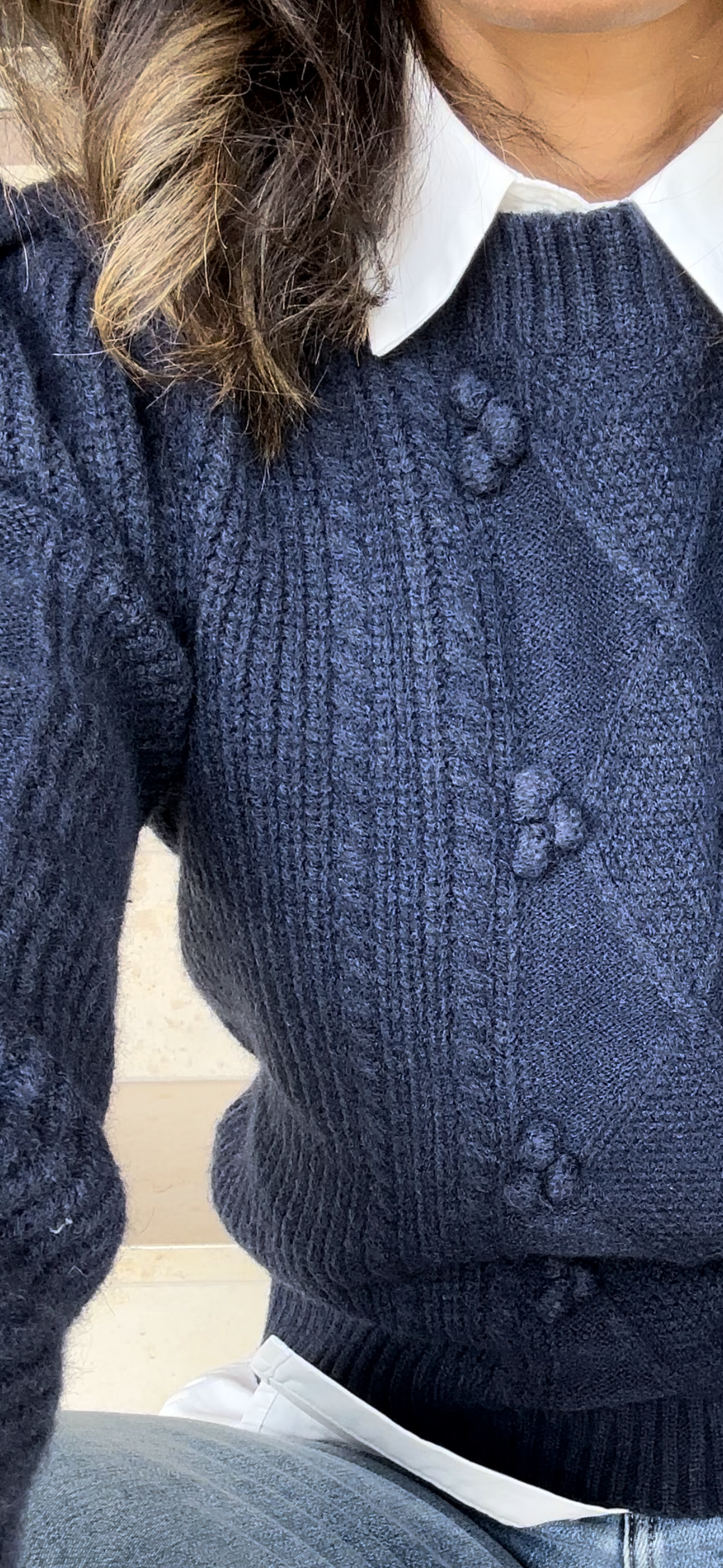 Eclipse Navy Sweater