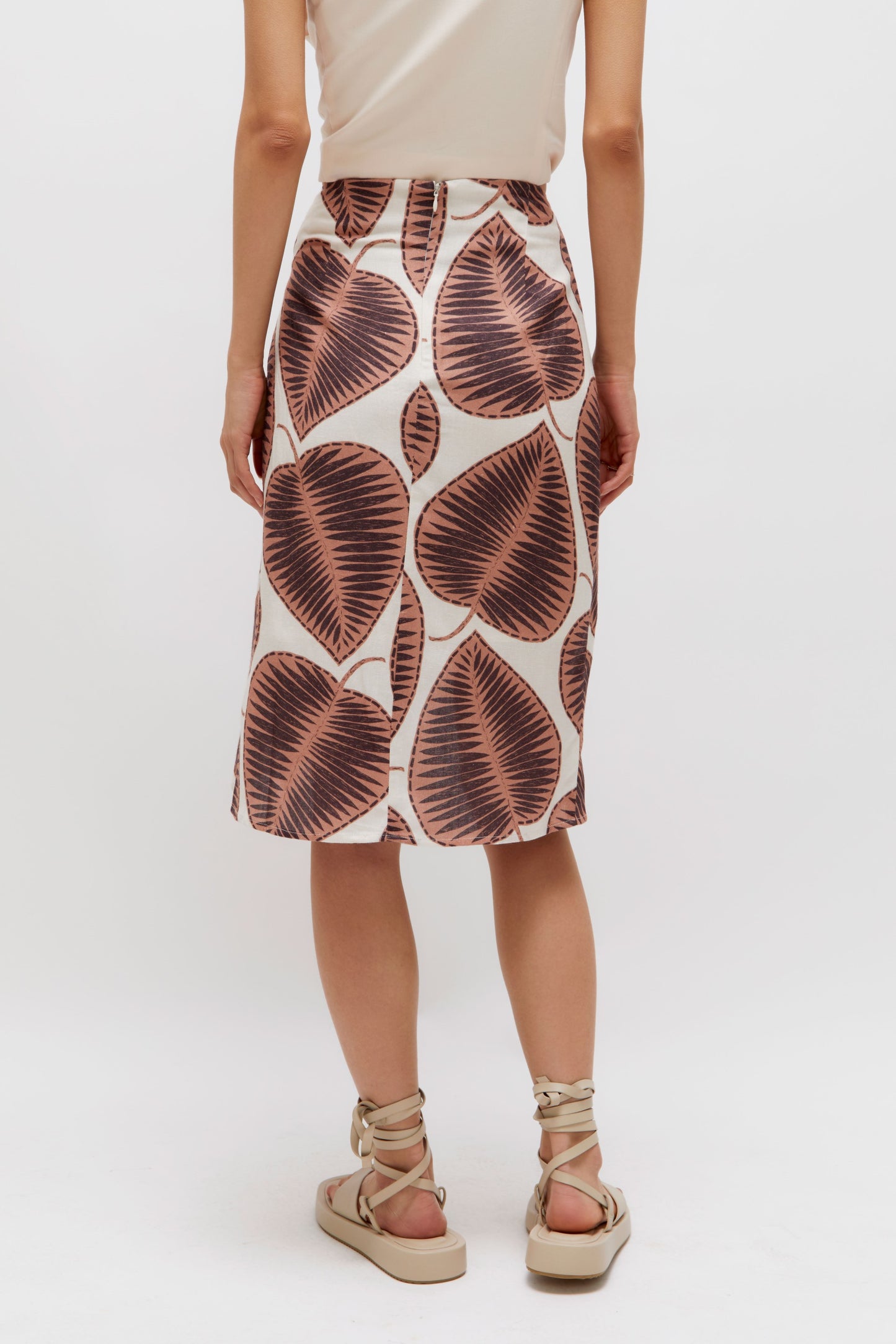 Leaf Wrap Skirt By Wild Pony