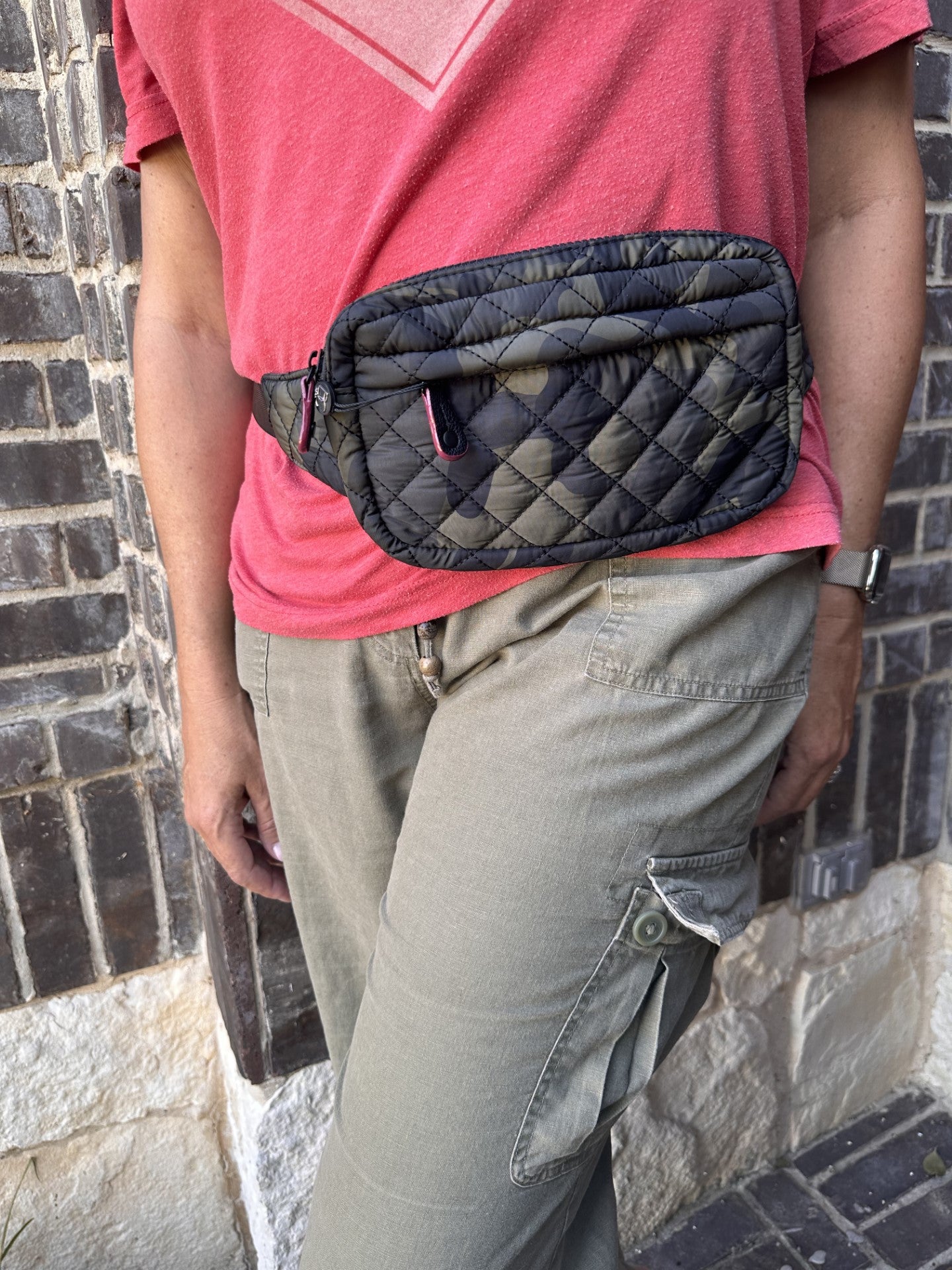 Quilted Hip Bag