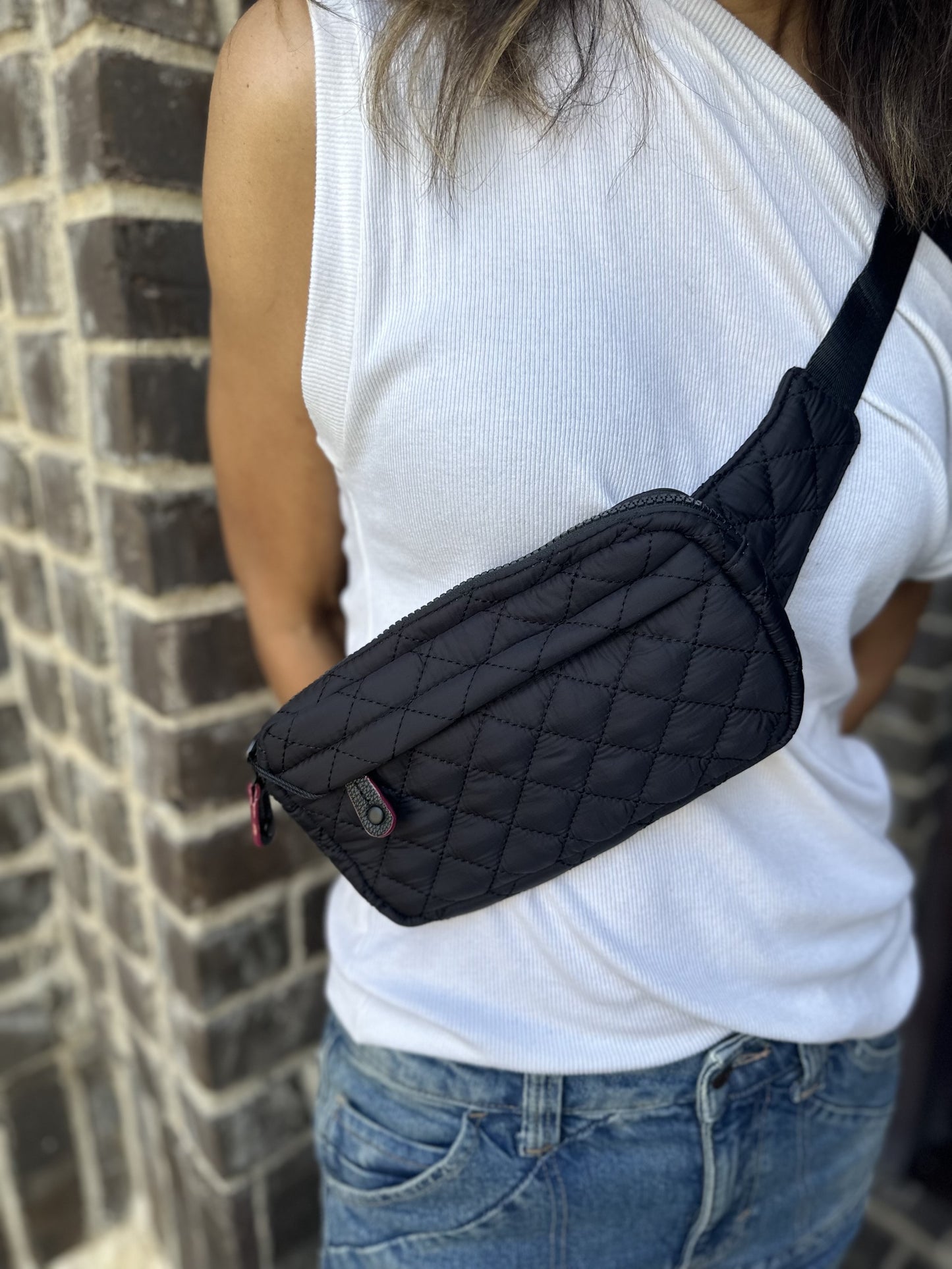 Quilted Hip Bag