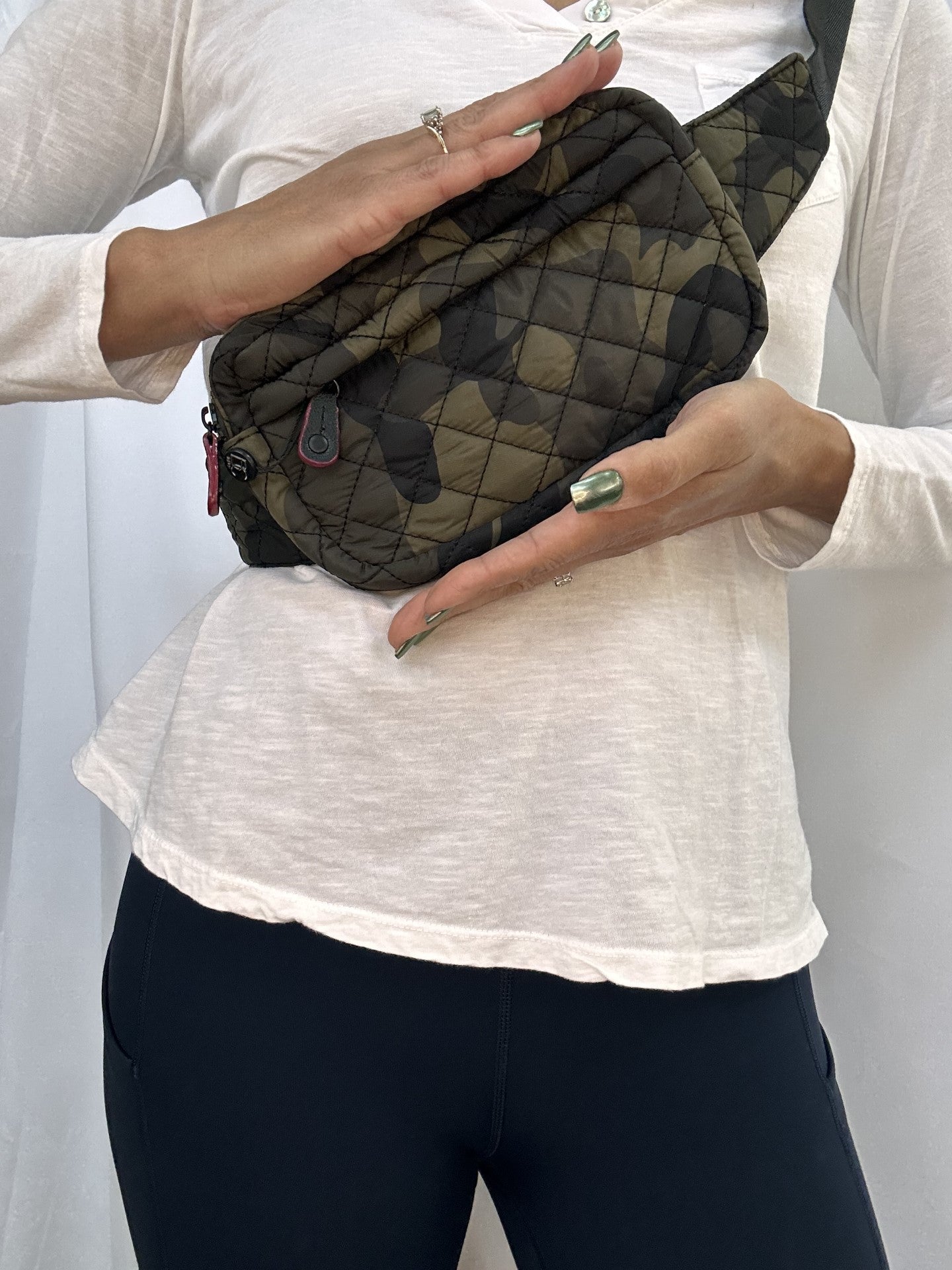 Quilted Hip Bag