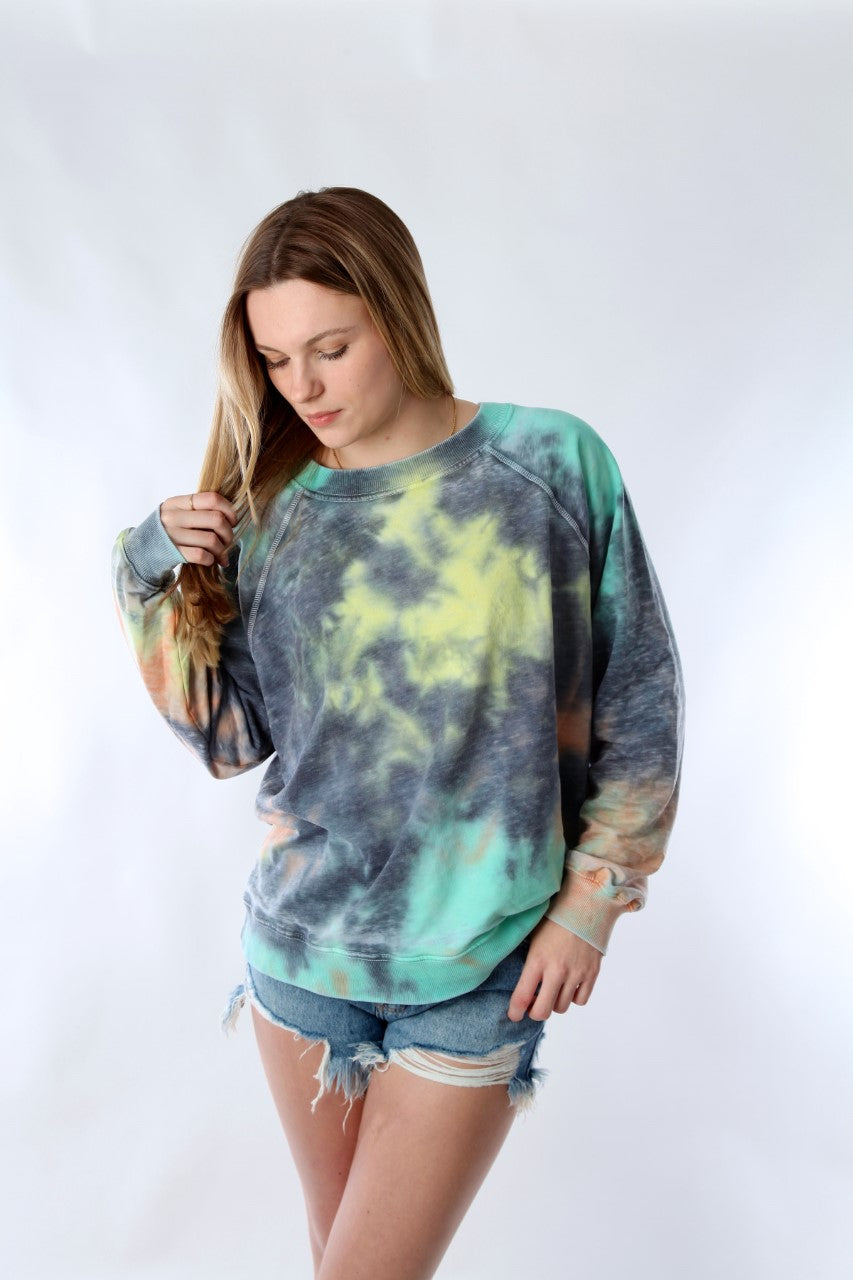 Tye Dye Sweatshirt.