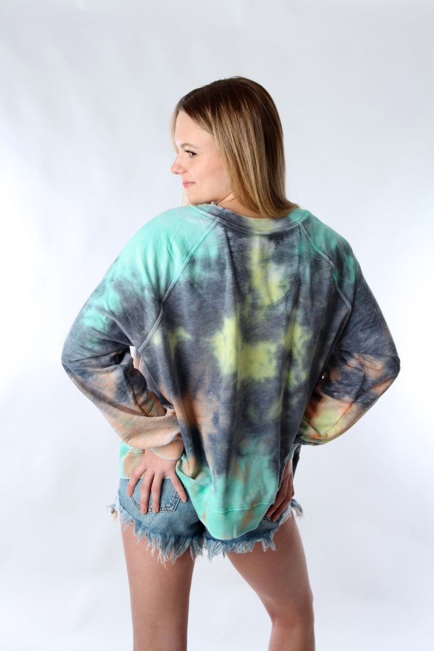 Tye Dye Sweatshirt.