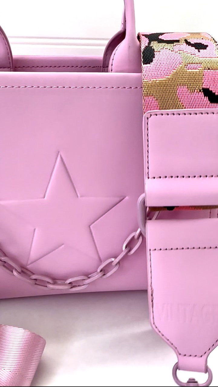 Pink ALYCE Top Handle Purse by VINTAGE HAVANA - Just One Thing